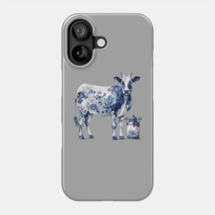 Delftware Cow and Milk Jar Phone Case