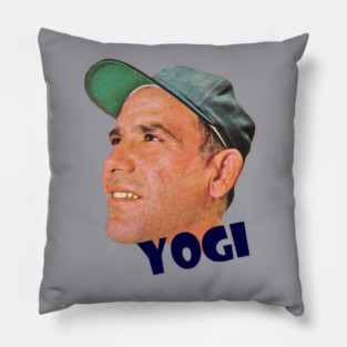 Yogi Berra Tribute Design Pillow