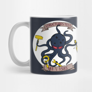 NG Structures Test M1 1585 White Background Mug