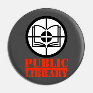 Public Library Pin