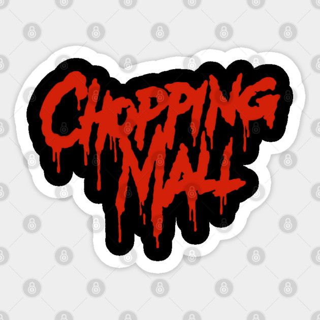 Chopping Mall 1986 Sticker by The Daily Ghost
