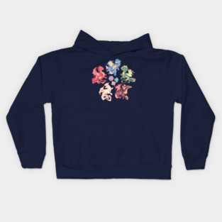 Chromatic dragons Kids Hoodie
