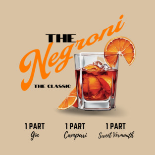 Negroni the classic cocktail T-Shirt