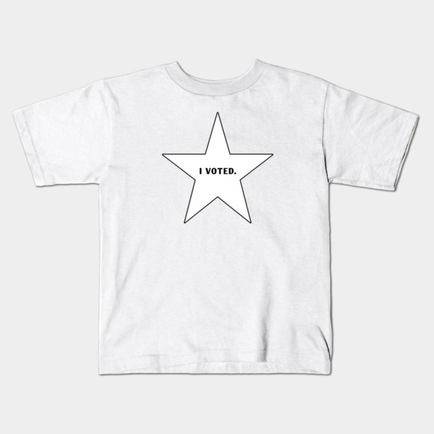 I Voted Kids T-Shirt by BlackMeme94