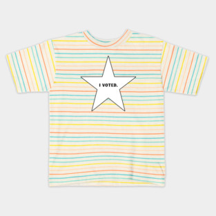 I Voted Kids T-Shirt