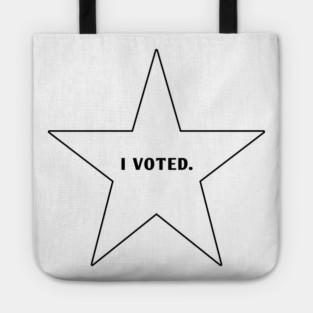I Voted Tote