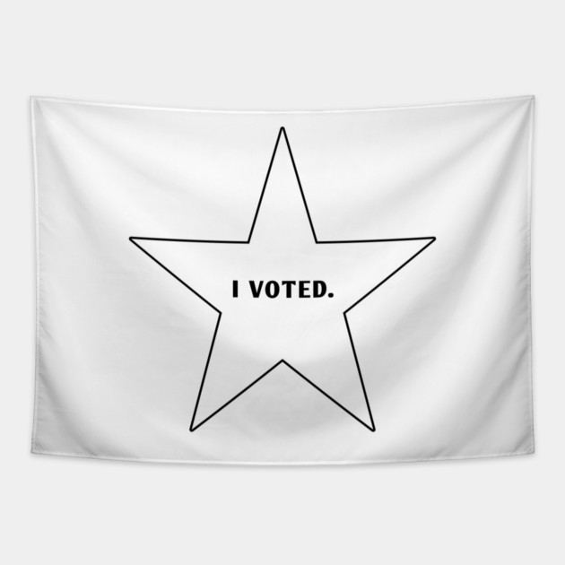 I Voted Tapestry by BlackMeme94