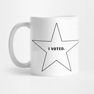 I Voted Mug
