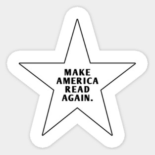 Make America Read Again Sticker