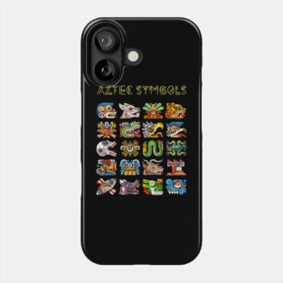 Aztec Symbols Phone Case