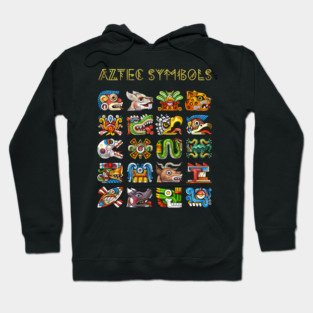 Aztec Symbols Hoodie