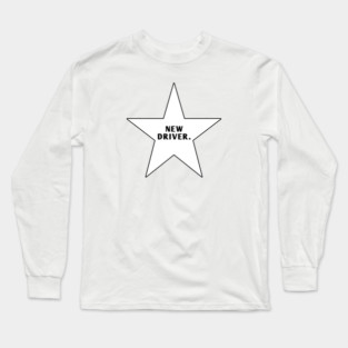 Funny New Driver Long Sleeve T-Shirt