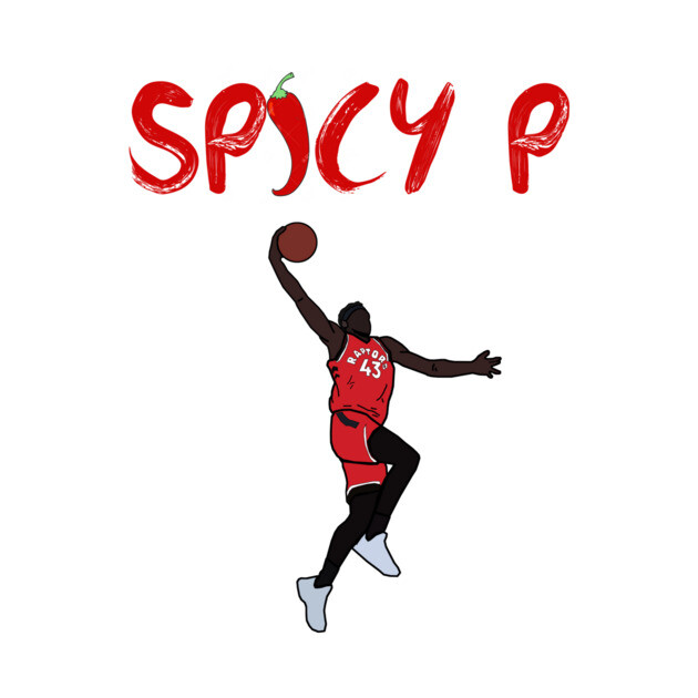 Pascal Siakam 'Spicy P' NBA Toronto Raptors Nba T-Shirt
