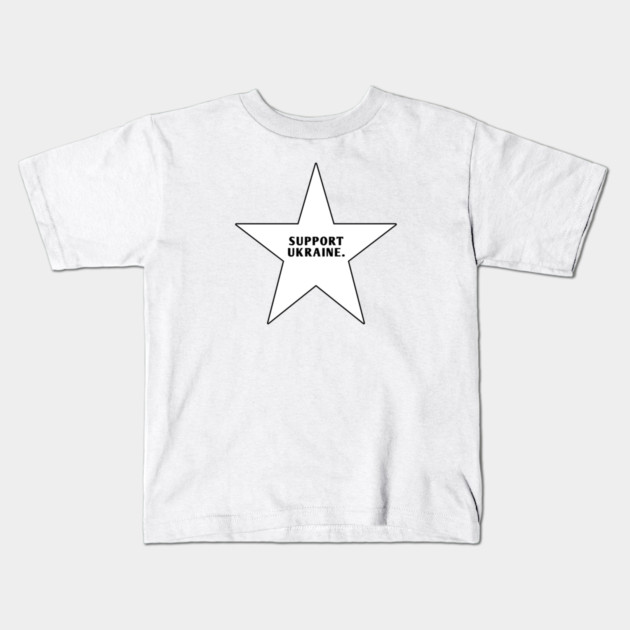 Support Ukraine Kids T-Shirt by BlackMeme94