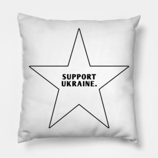 Support Ukraine Pillow