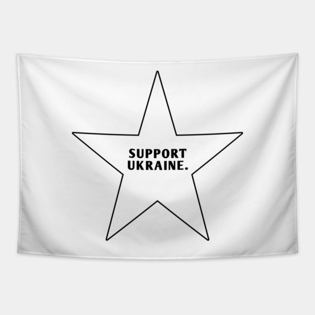 Support Ukraine Tapestry by BlackMeme94