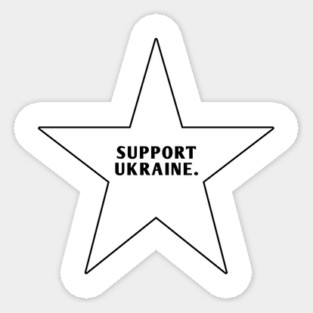 Support Ukraine Sticker