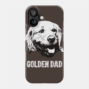 Golden Retriever Dad Phone Case