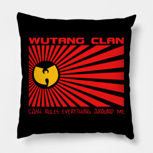 wutang - c.r.e.a.m Pillow