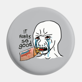 JOLLIBEE PIE HURTS FUNNY PINOY MEME STICKER Pin