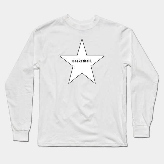 Basketball Long Sleeve T-Shirt by BlackMeme94