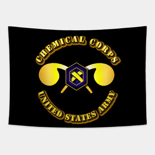 Army - Chemical Corps Tapestry