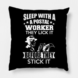 Postal Worker Pillow
