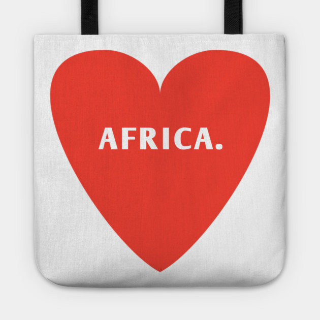 I Love Africa Tote by BlackMeme94
