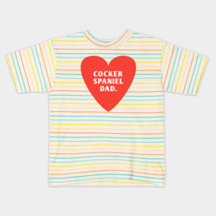 Cocker Spaniel Dad Kids T-Shirt