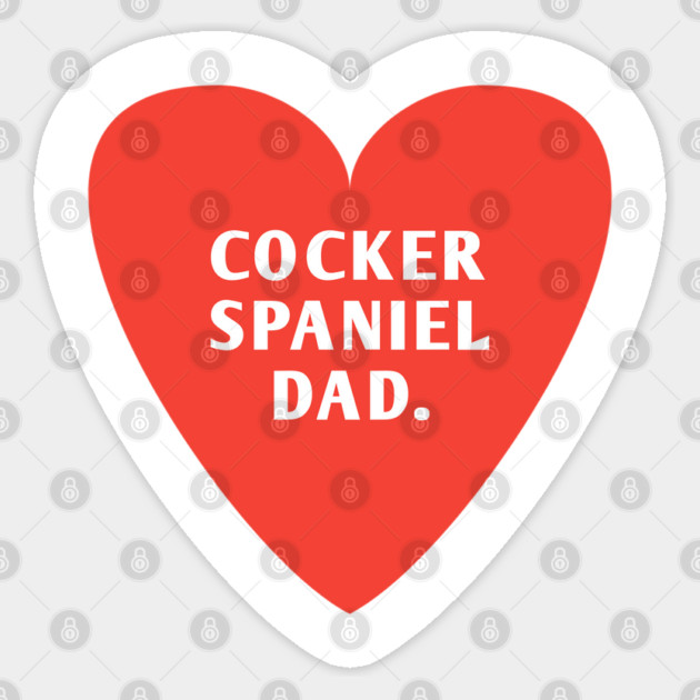 Cocker Spaniel Dad Sticker by BlackMeme94