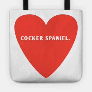 Cocker Spaniel Lover Tote