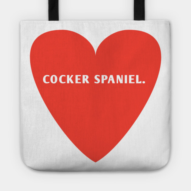 Cocker Spaniel Lover Tote by BlackMeme94