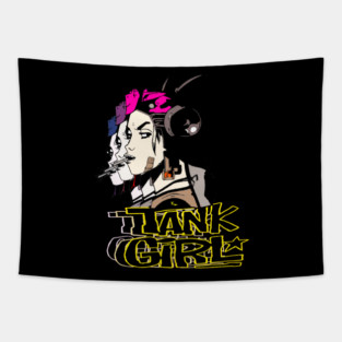 Tank girl t-shirt Tapestry