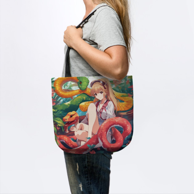 adventure snake red by animegirlnft