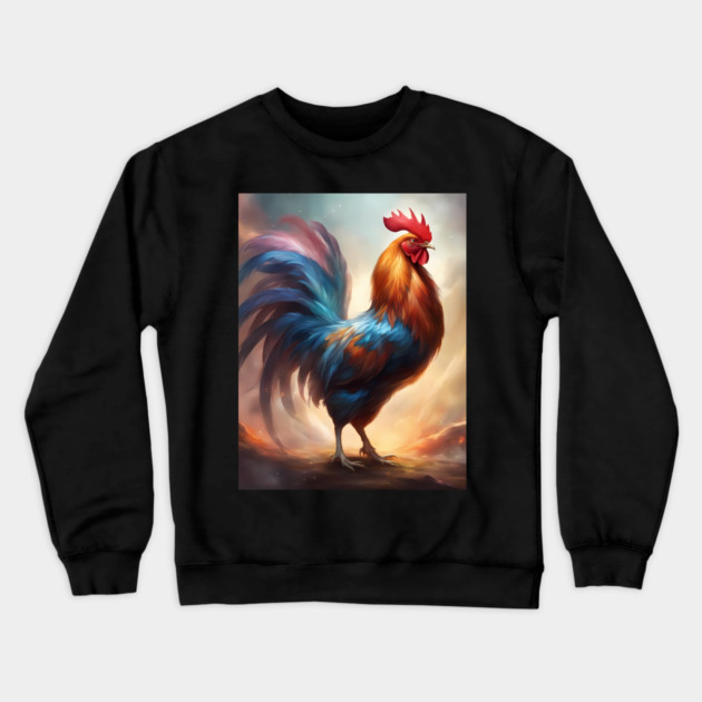 Cluck and Co Crewneck Sweatshirt by animegirlnft
