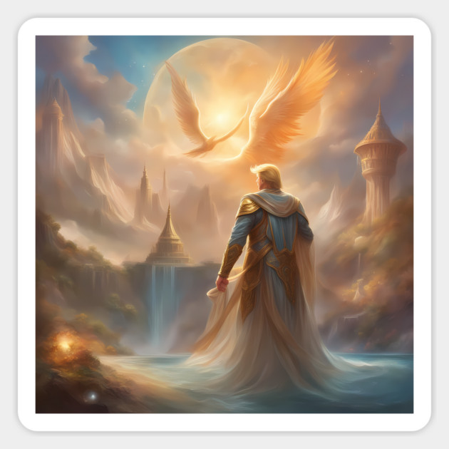 Feathered Delights Sticker by animegirlnft