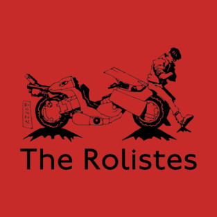 The Rolistes Podcast (Kaneda B&W) T-Shirt