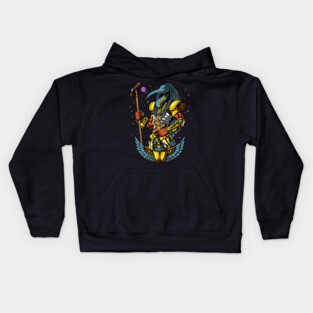Egyptian God Thoth Kids Hoodie