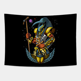 Egyptian God Thoth Tapestry