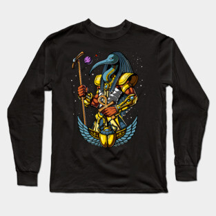 Egyptian God Thoth Long Sleeve T-Shirt