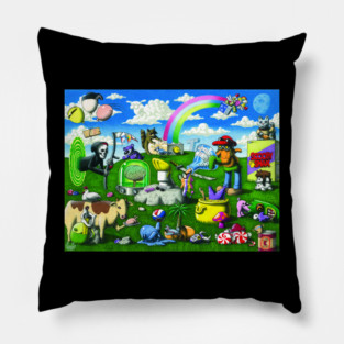 Cartoon Network Homage Pillow