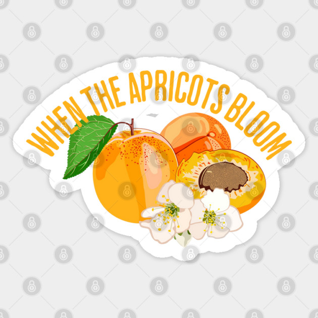 When the Apricots Bloom Sticker by HolidayBug