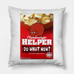 ATHF: Meatwad (Hamburger Helper) Pillow