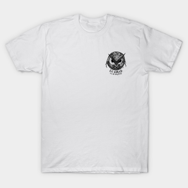 Go Ahead Ask Me Anything Angry Owl Design by DoodlingJorge