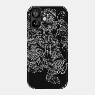 Thailand Hanuman Spiritual Sak Yant Tattoo Phone Case