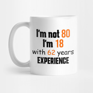 80th birthday Mug