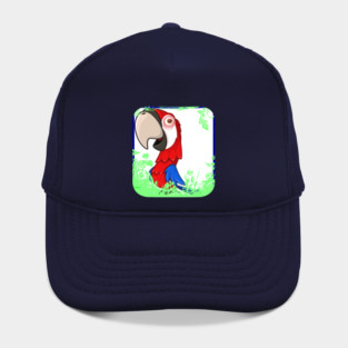 loro, amante de los loros, loro regalo, dueño de loro, loro gracioso, parrot, parrot lover, parrot gift, parrot owner, parrot funny Hat