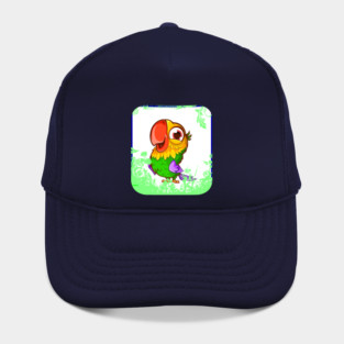 loro, amante de los loros, loro regalo, dueño de loro, loro gracioso, parrot, parrot lover, parrot gift, parrot owner, parrot funny Hat