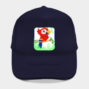 loro, amante de los loros, loro regalo, dueño de loro, loro gracioso, parrot, parrot lover, parrot gift, parrot owner, parrot funny Hat