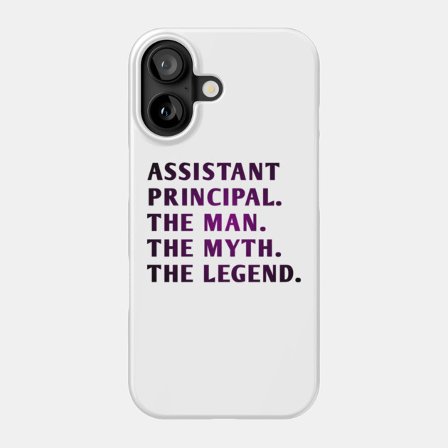 Assistant Principal Phone Case by BlackMeme94